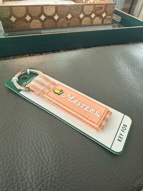 Masters peach key fob brand new